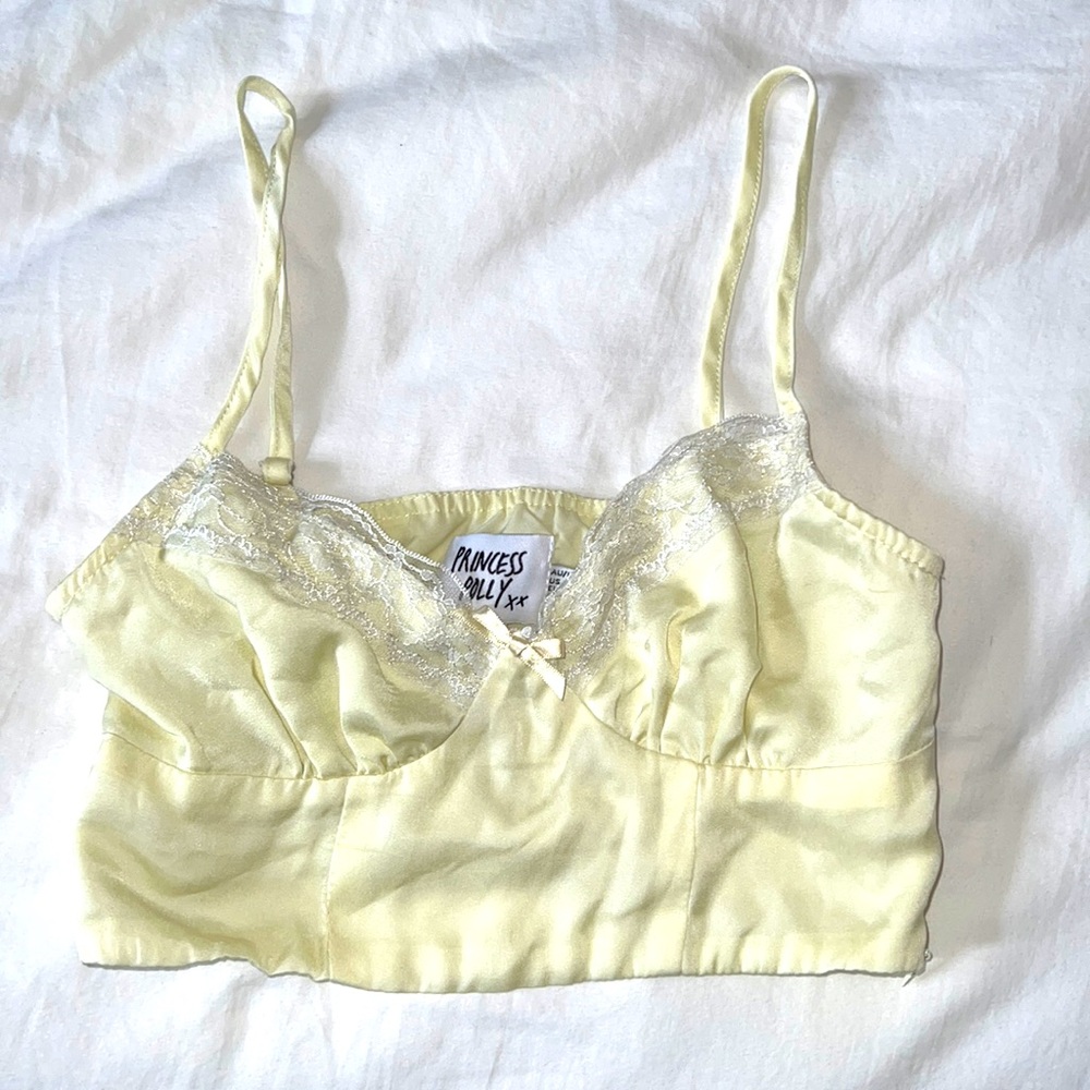 Princess Polly yellow top